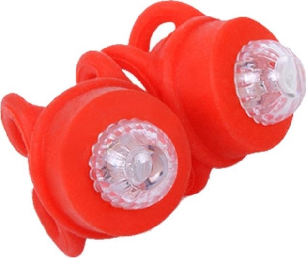 INOPARTS Zestaw lamp led (2szt) Czerwony do Xiaomi M365 / M365 PRO / PRO 2 / 1S / Essential / Mi3