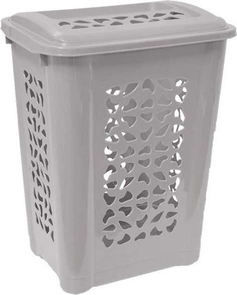 Kosz na pranie OKT 60L szary (GRE000201)
