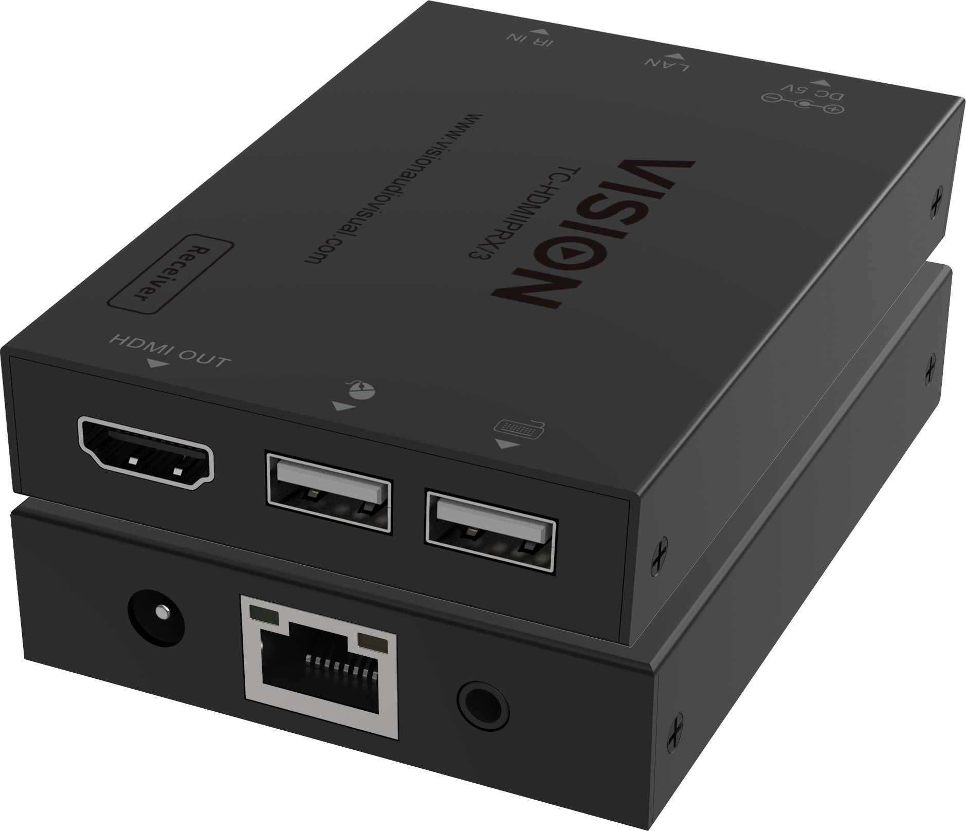 Vision VISION HDMI-uber-IP-Sender - 30 JAHRE GARANTIE - nur Sender - Empfanger muss separat erworben werden - Sendet HDMI 1:1 oder 1:n - Ubertragt USB