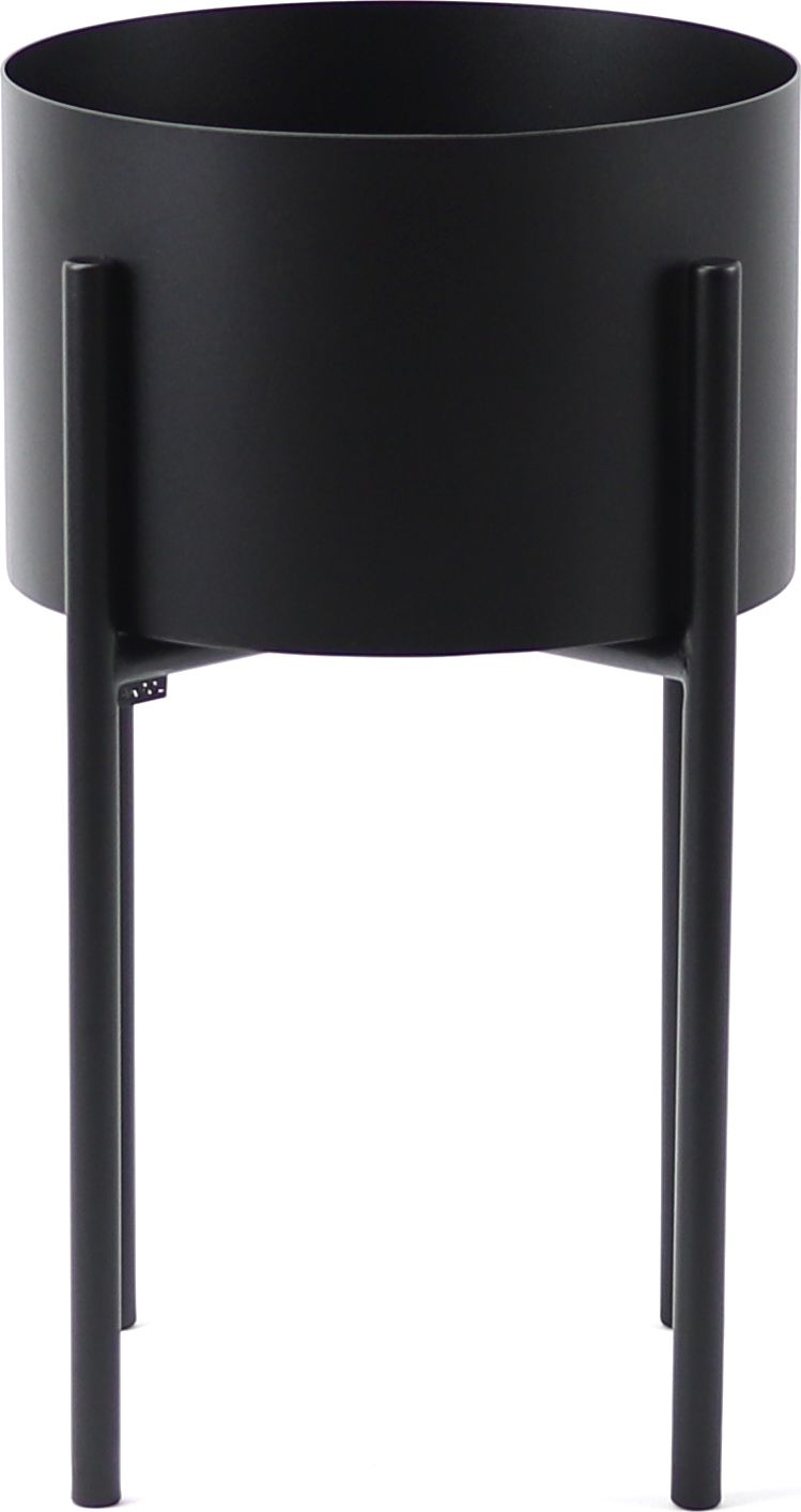 Jakpoldesign Kwietnik Metalowy MOYENE 55cm Czarny