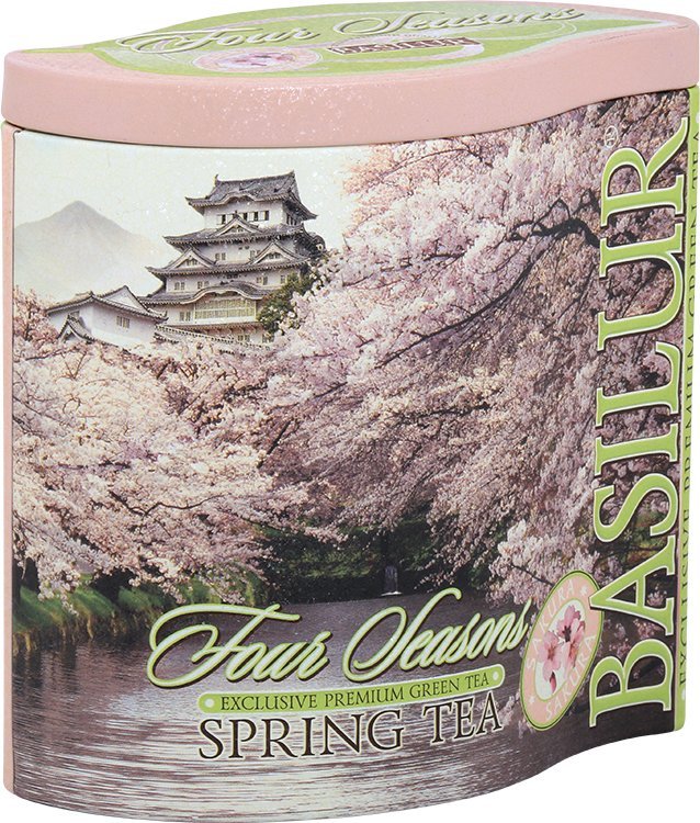 Basilur Herbata zielona sypana Ananas Wiśnia Bławatek 100g