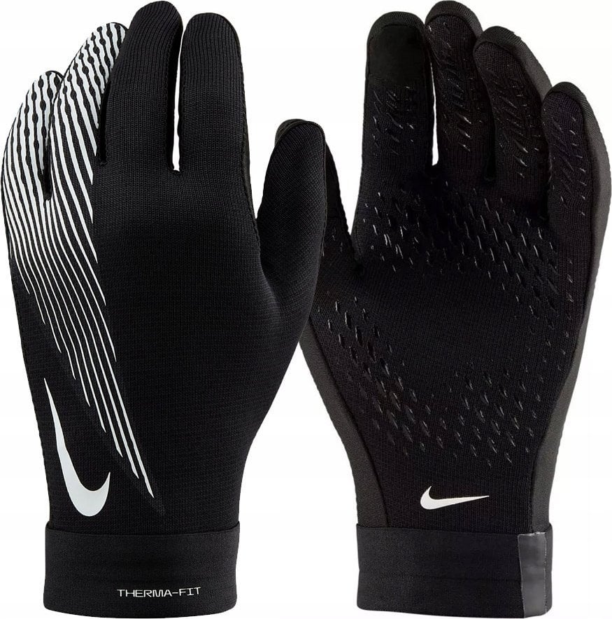Rękawiczki Nike Academy Therma-FIT czarno-białe HF0546 011 L