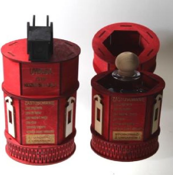 Karafka Gaśnica czerwony 0.5L