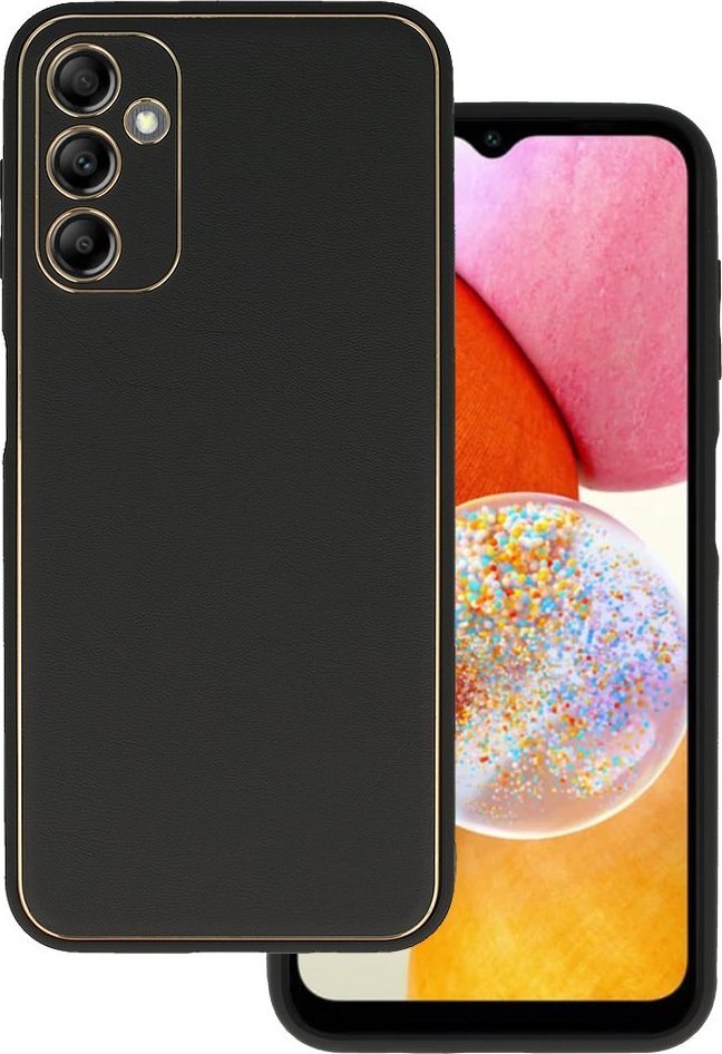 TEL PROTECT LUXURY CASE DO SAMSUNG GALAXY A14 5G CZARNY