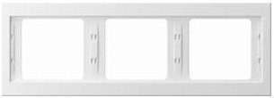 Hager Ramka potrójna BERKER biały - 13737009