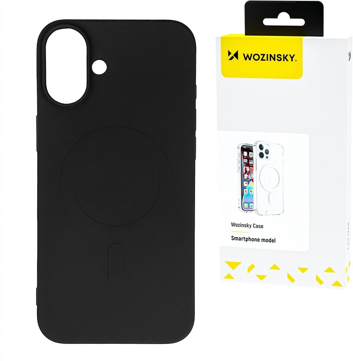 Wozinsky Silicone Case MagSafe Samsung Galaxy S24 FE Black