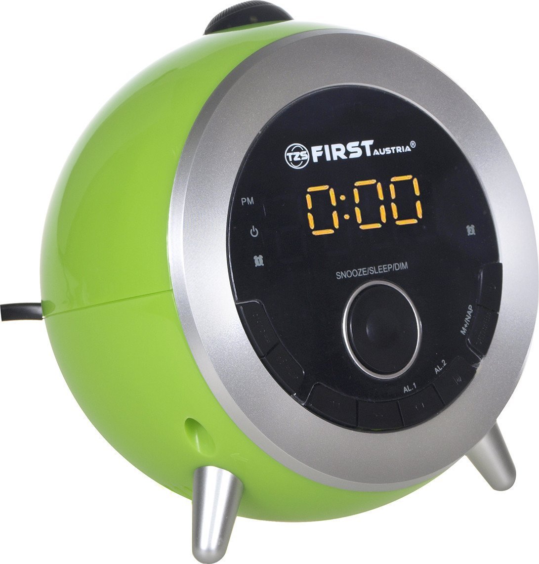 First First Austria Radijo žadintuvas su projek. FIRST 2421-6