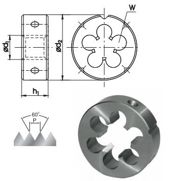 Fanar NARZYNKA M 4 HSSE INOX - N2-188001-0040