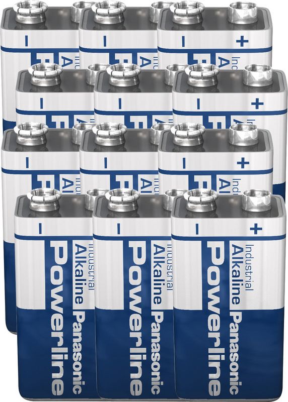 Panasonic Bateria Powerline 9V Block 12 szt.