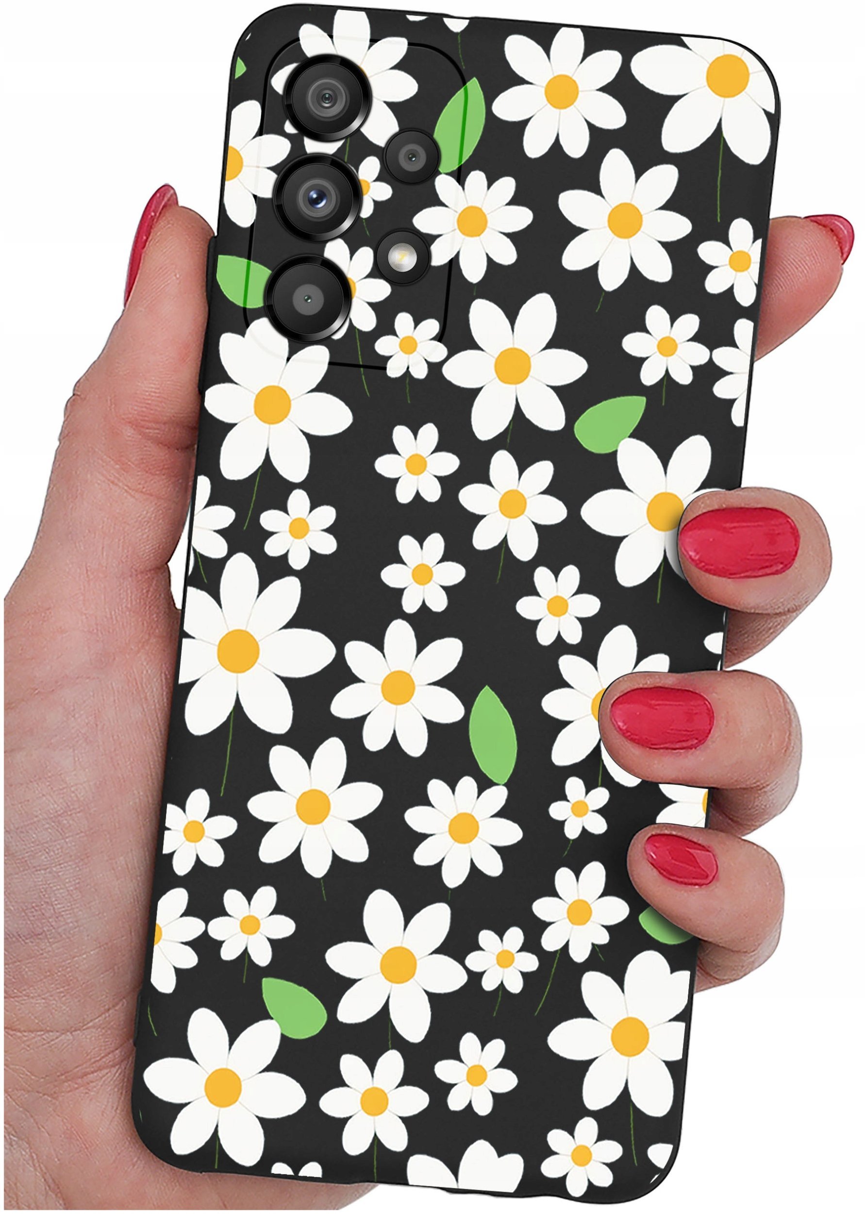 Etui do SAMSUNG A52 | A52s 5G | WZORY | SILIKONOWE MATT SZKŁO 9H