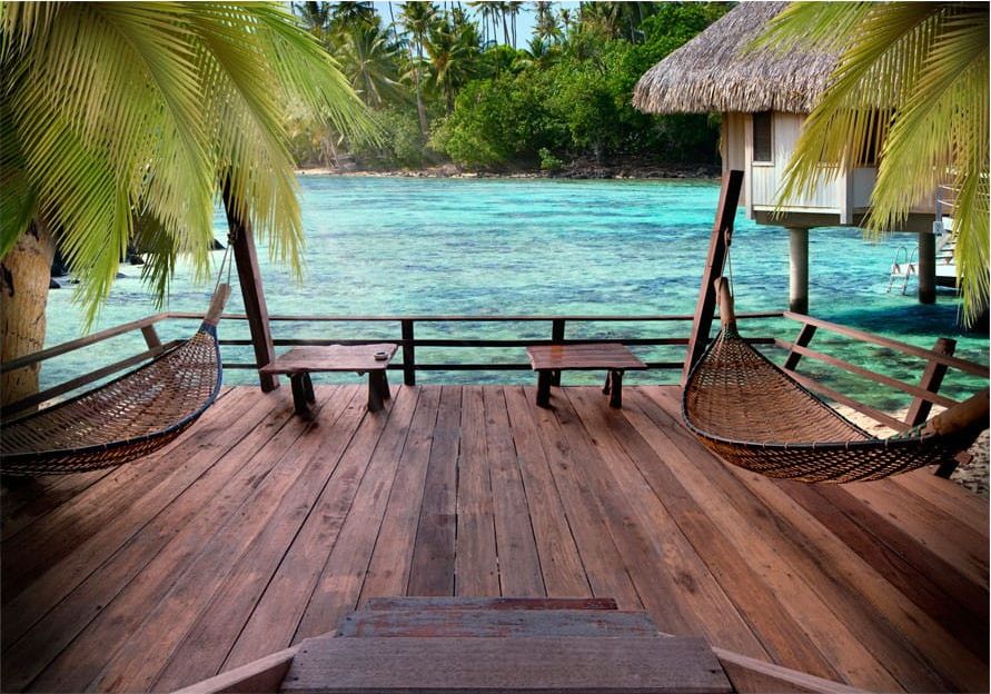 DecoNest Fototapeta - Letni odpoczynek - 350X245