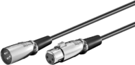 MicroConnect Kabel XLR - XLR 2m czarny (XLRMF2)