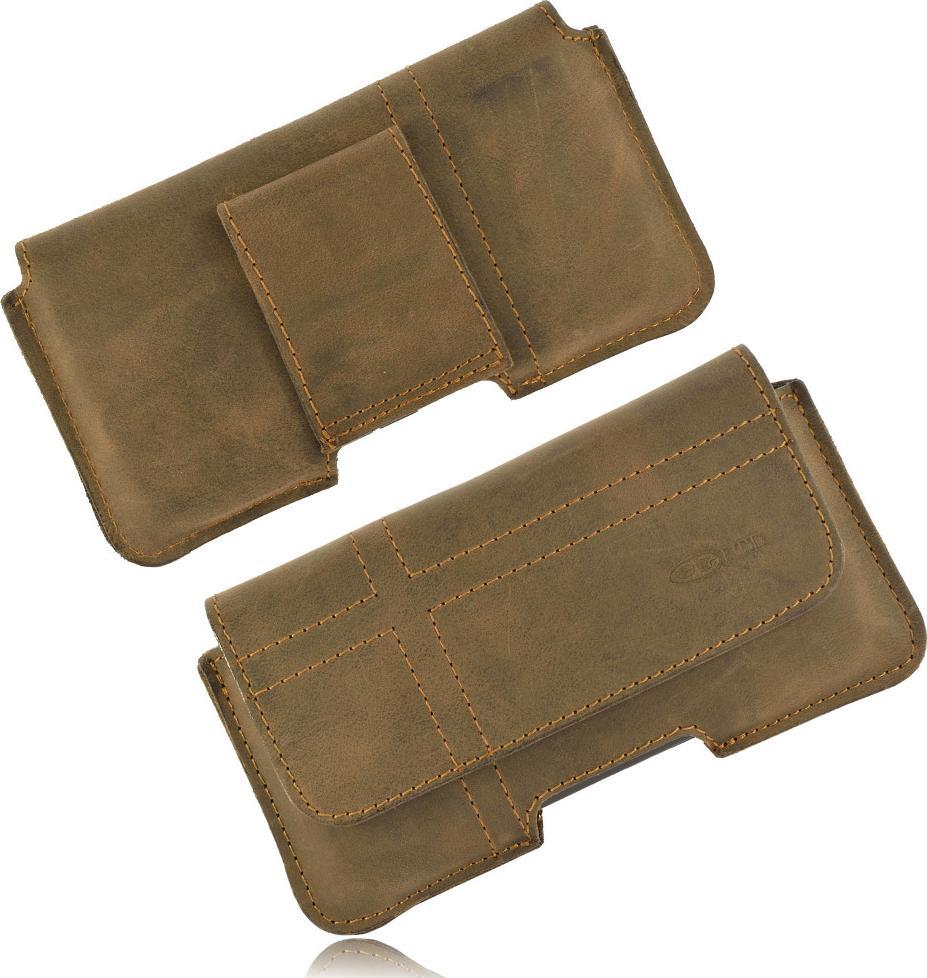 OrTech Etui kabura do myPhone Hammer BOW+ saszetka na pasek skóra