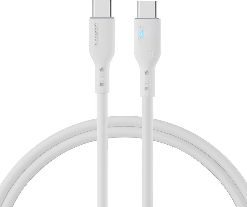 Kabel USB Joyroom USB-C - USB-C 1.2 m Biały (JYR719)