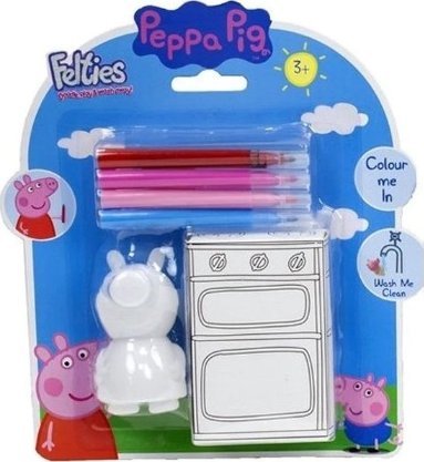 Hasbro Peppa Pig Felties figura do malowania Peppa