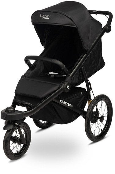 WÓZEK SPACEROWY LIMA DELUXE BLACK