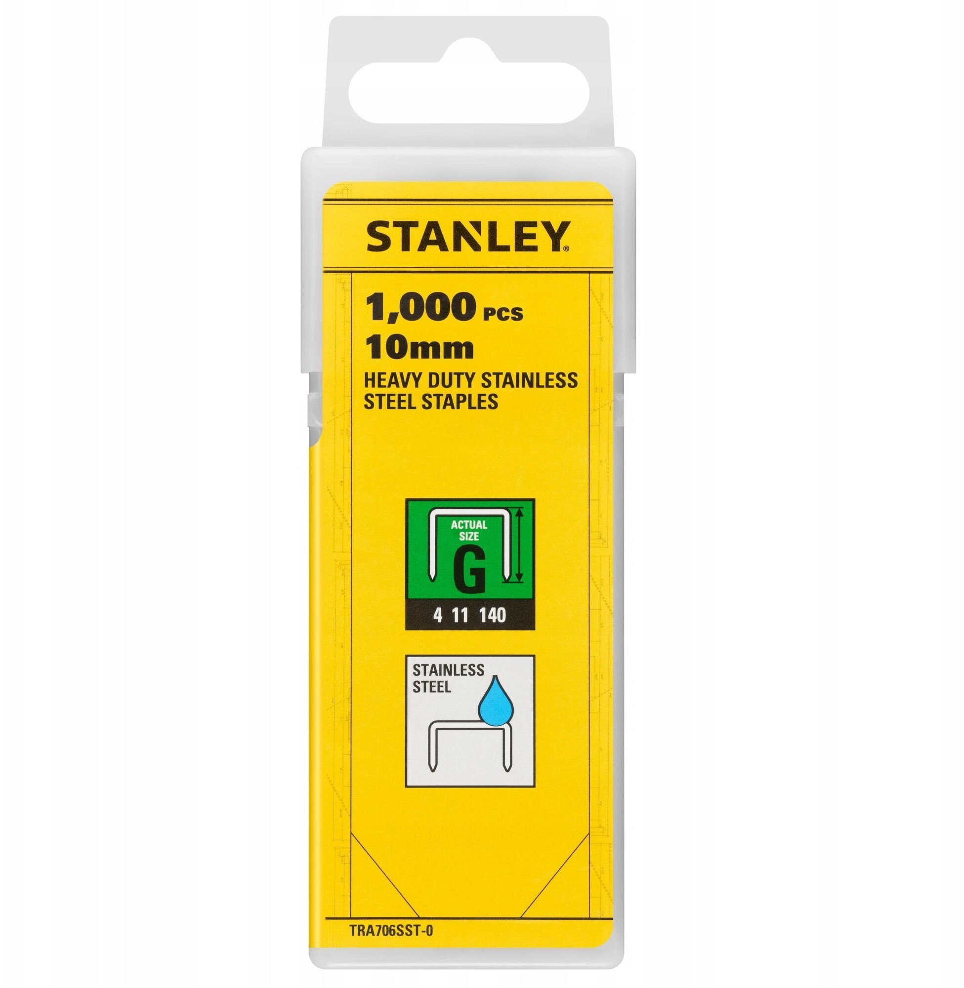 ZSZYWKI ZE STALI NIERDZEWNEJ G 10MM, 1000SZT