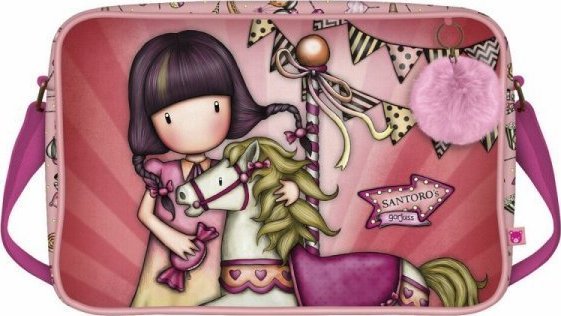 Gorjuss Torba szkolna Gorjuss Carousel Łosoś (35 x 26.5 x 10.5 cm)