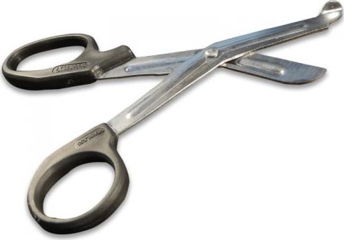 Ratujesz Nożyczki bezpieczne opatrunkowe 19 cm czarne