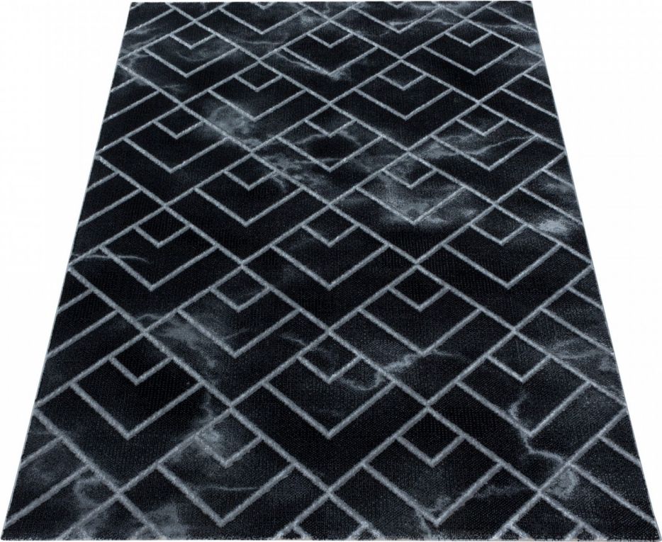 Ayyildiz Hali Dywan nowoczesny do salonu KELVIN Srebrny NEXUS Prostokąt 120x170 cm