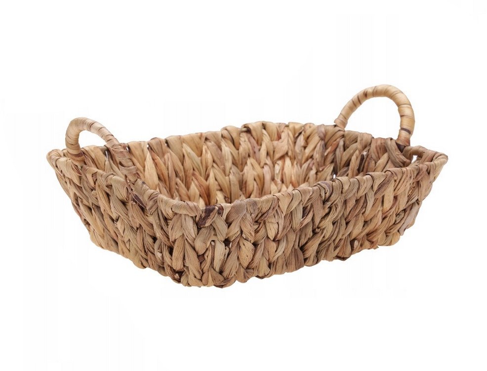 Koszyk z hiacyntu wodnego 29x22 cm Ravi prostokątny