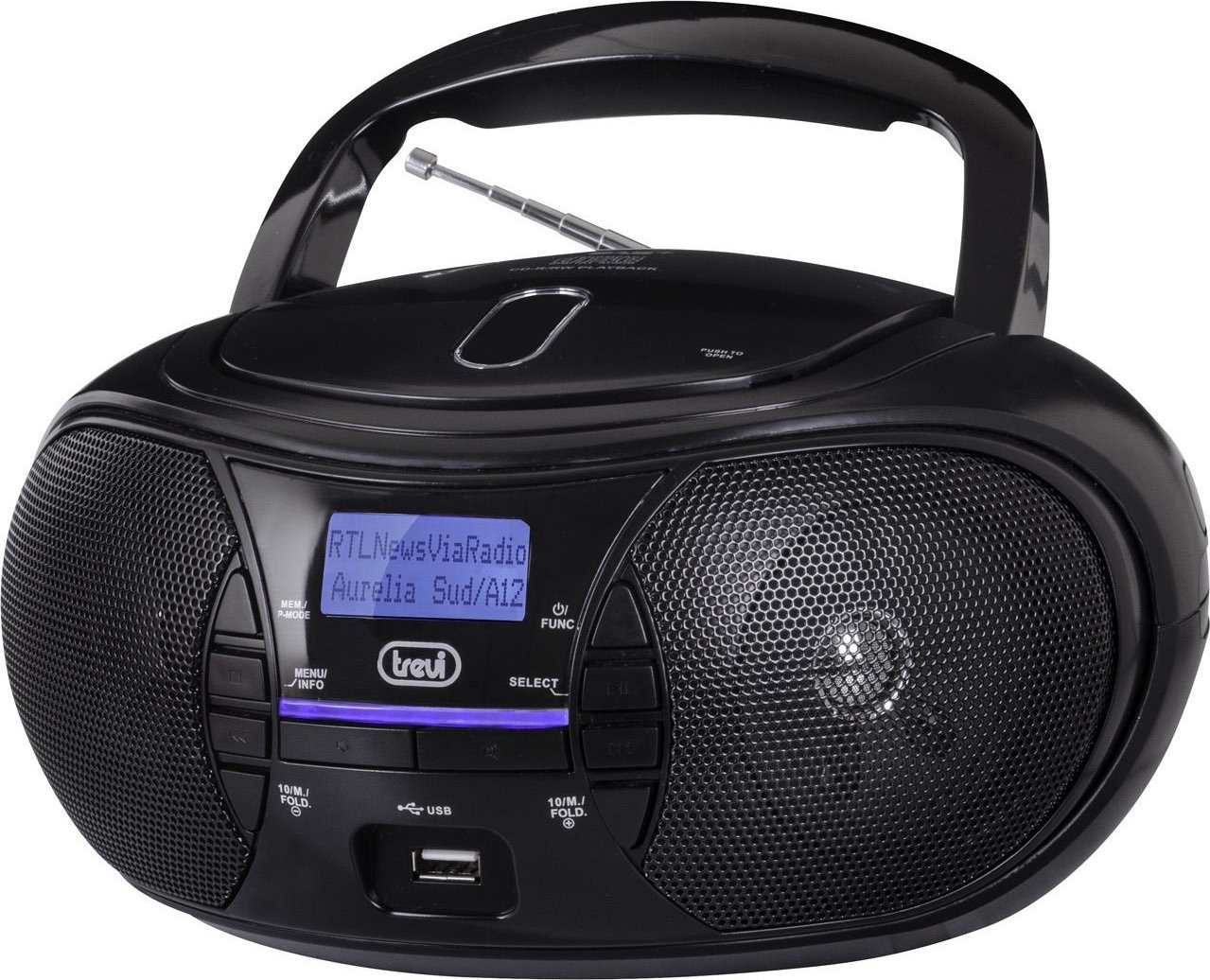 Radio Trevi Boombox Trevi CMP581 DAB radio CD USB black