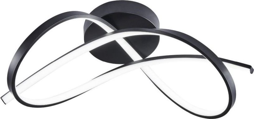 Lampa sufitowa Zumaline Lampa sufitowa LED 30W PAUL 19602C-BK Zuma Line