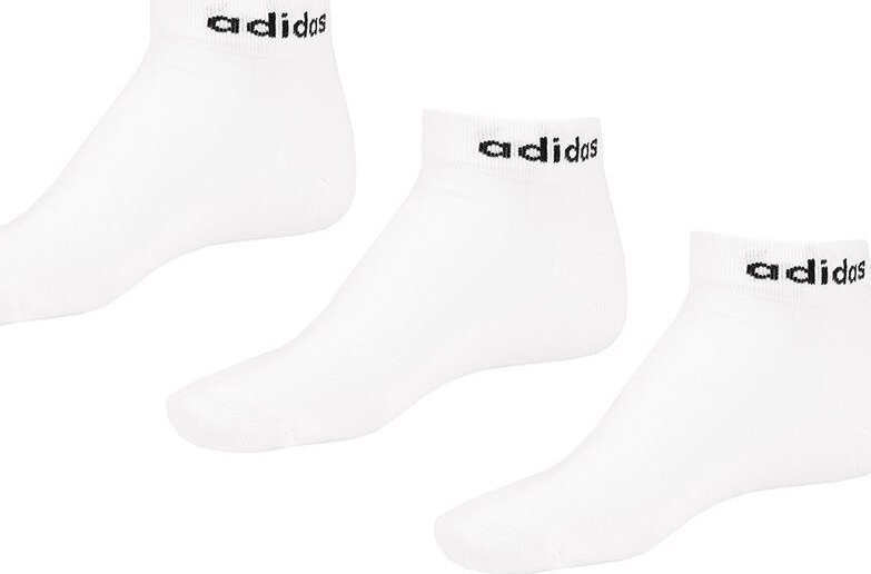 Adidas Skarpety adidas Linear Ankle Socks Cushioned Socks 3p białe HT3457 34-36