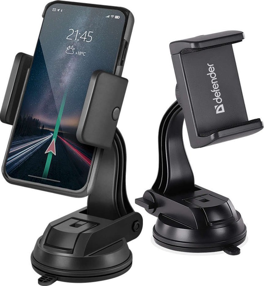 Defender Uchwyt do samochodu Defender CH-150+ Holder do auta na telefon szybę kokpit