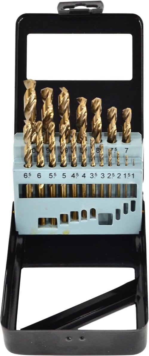 AWTOOLS WIERTŁO METAL KOBALT KPL.19szt/1,0-10,0mm