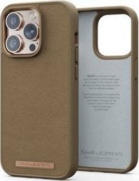 Njord by Elements Etui zamszowe do iPhone 14 Pro Max Camel Comfort+