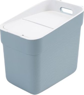 Kosz na śmieci Kadax do segregacji uchylny niebieski