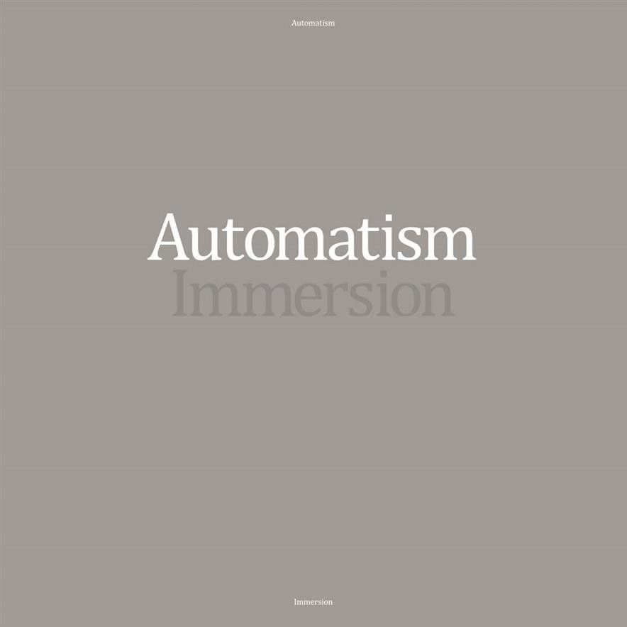Automatism Immersion CD DIGIPAK