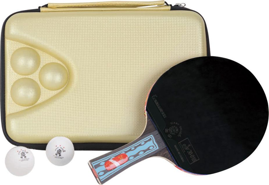 Giant Dragon Zestaw rakietka + 2 piłeczki + pokrowiec (N8092)