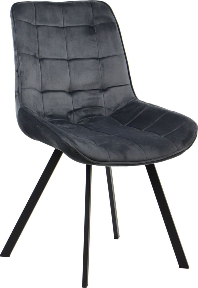 Stema Krzesło tapicerowane do salonu, jadalni i restauracji CN-6025 - szary
