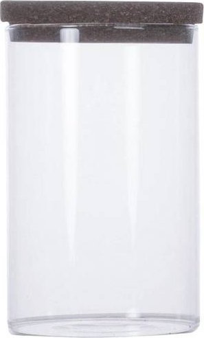 Sagaform Pojemnik kuchenny szkło borokrzemowe/korek 1,0 l śred. 10 x 16 cm