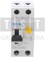 Eaton Wyłącznik różnicowo-nadprądowy 1P+N 40A 0,3A typ A PFL6-40/1N/C/03-A 165578