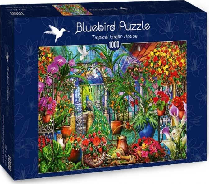 Bluebird Puzzle Puzzle 1000 Tropikalny domek Ciro Marchetti
