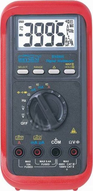Brymen Multimetr miernik BM805 BRYMEN duży wyświetlacz FV