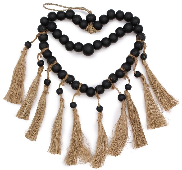 Dekoracja Ścienna z Trawy Morskiej - Małe Serce