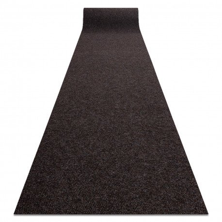 Wycieraczka antypoślizgowa VIGOR, zewnętrzna, wewnętrzna - ciemny brąz 0300 200cm, 200x750 cm