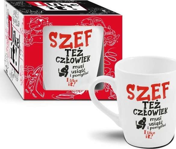 BGtech Kubek I like it! - Szef też człowiek