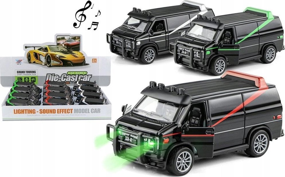 Teka Furgonetka metalowe z dĽwiękiem i ¶wiatłem