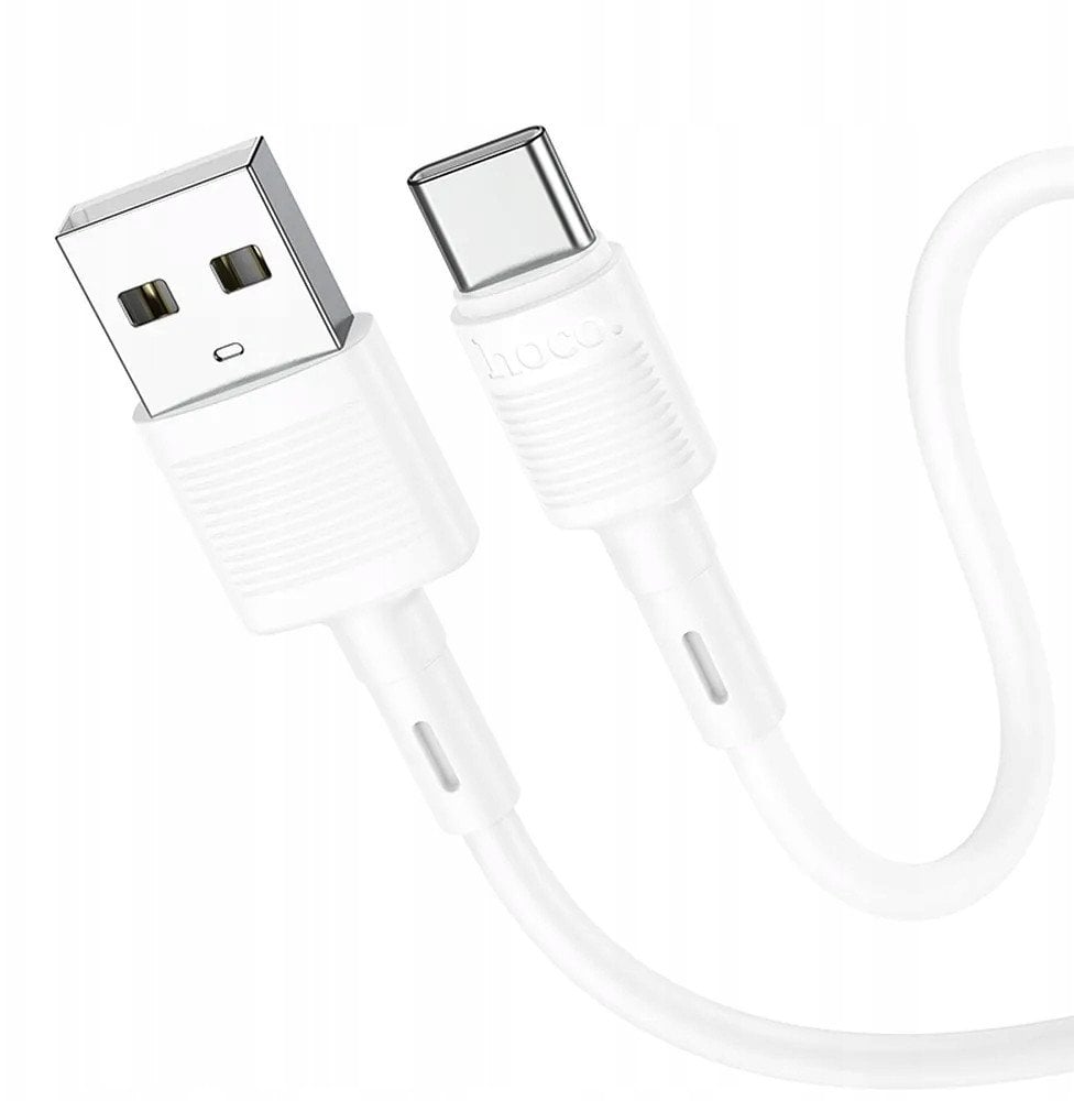 Kabel USB Hoco USB-A - USB-C 1 m Biały (X83AcWhite)