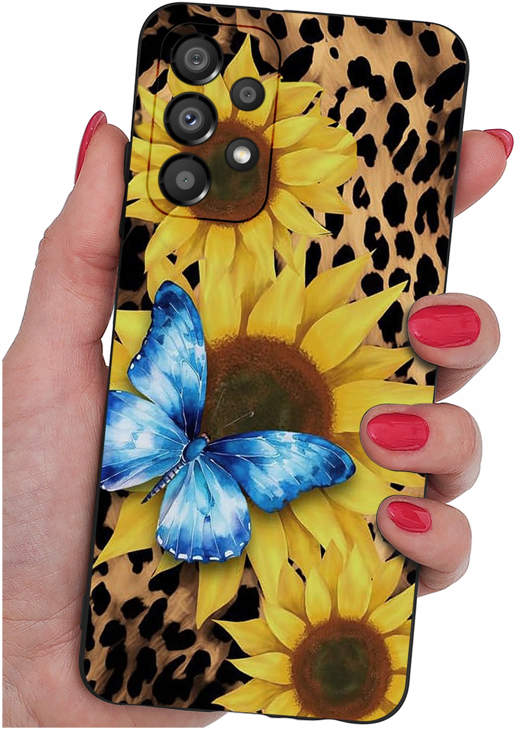 Etui do Samsung Galaxy A33 5G WZORY |SILIKONOWE MATT CASE + SZKŁO 9H