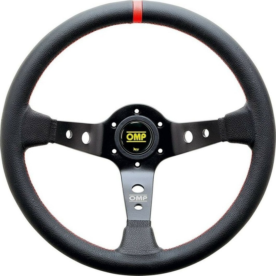 OMP Kierownica Wyścigowa OMP OD/1956/NR 35 cm Czarny/Czerwony Czerwony/Czarny