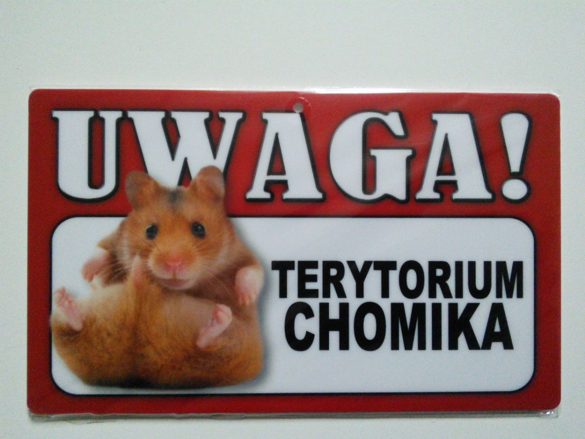 Power Gift Tabliczka ostrzegawcza PVC