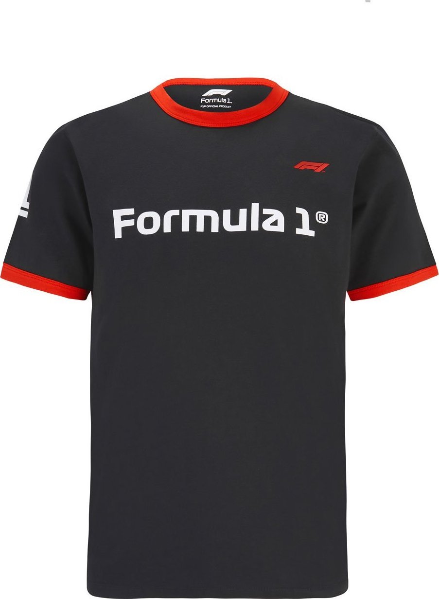 Formula 1 Koszulka T-shirt męska Ringer Black Formula 1 2022 M