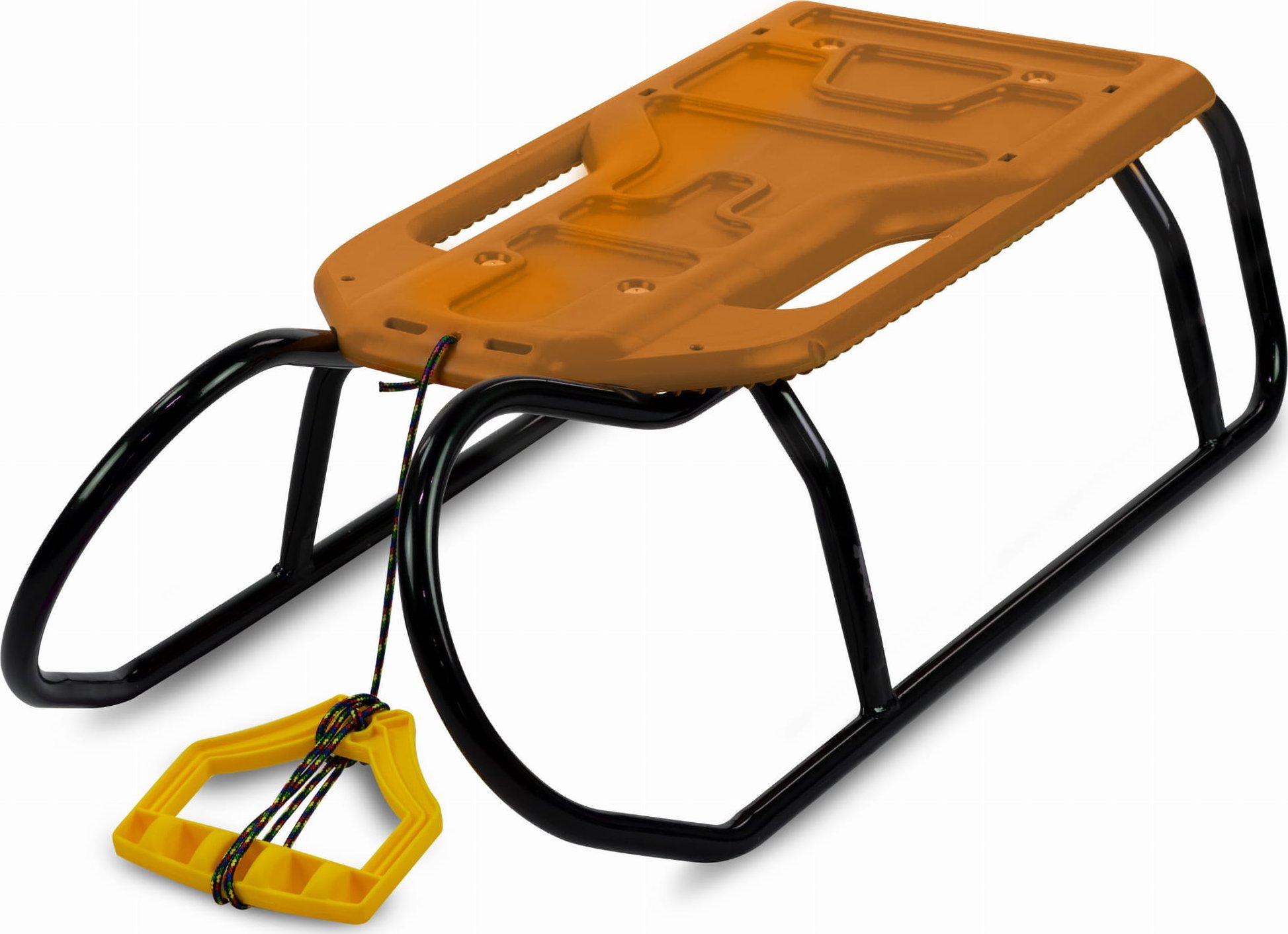 PrimeGarden Metalowe Sanki LITTLE BEETLE pomarańczowo czarne