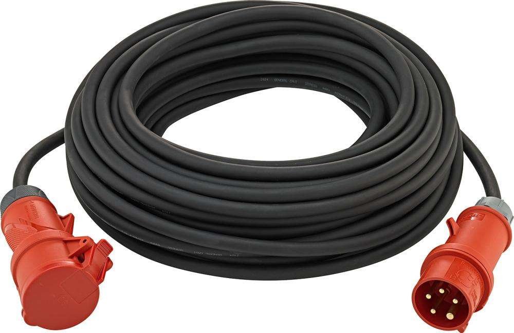 Przedłużacz CEE 25m H07RN-F5G2,5 16A IP44 ze zwrotnicą faz Mennekes Althoff